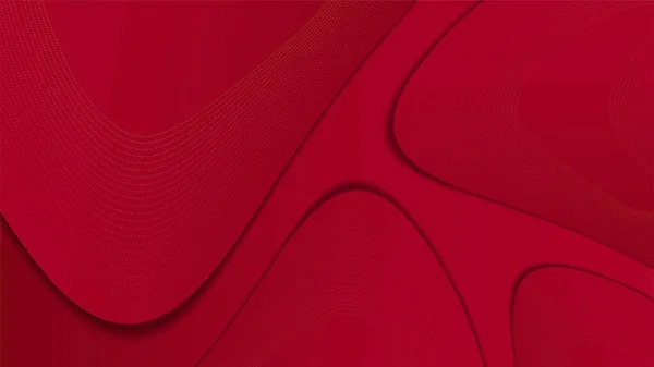 Élégant Marron Rouge Fond Doré Avec Couche Chevauchement Convient Aux — Image vectorielle