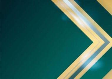 Modern çalışan yeşil sertifika tasarım şablonu