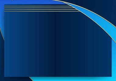 modern koyu mavi ve altın soyut arkaplan