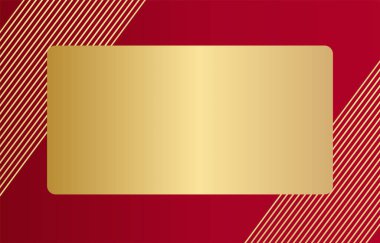 Birinci sınıf kırmızı düğün davetiyesi tasarımı şablonu