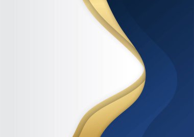 Modern mavi soyut sunum tasarım arka planı