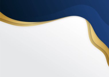 Modern mavi soyut sunum tasarım arka planı