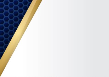 Modern mavi soyut sunum tasarım arka planı