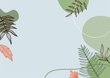 Sanatsal boyalı arkaplan çizimi