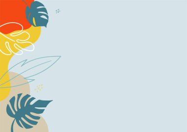 Sanatsal boyalı arkaplan çizimi