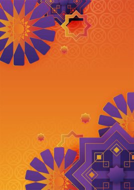 Cami, Arap desenli, fenerli, ay ve hilal şeklinde modaya uygun bir poster. Tebrik kartı, poster, afiş, davetiye, broşür, ramazan, bayram, adha, iftar daveti için kullanılabilir.