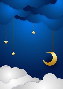 Cami, Arap desenli, fenerli, ay ve hilal şeklinde modaya uygun bir poster. Tebrik kartı, poster, afiş, davetiye, broşür, ramazan, bayram, adha, iftar daveti için kullanılabilir.