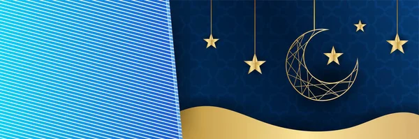 Πολυτελές Ramadan Φόντο Σκούρο Πράσινο Αραβικό Μοτίβο Αραβικό Ισλαμικό Ανατολικό — Διανυσματικό Αρχείο