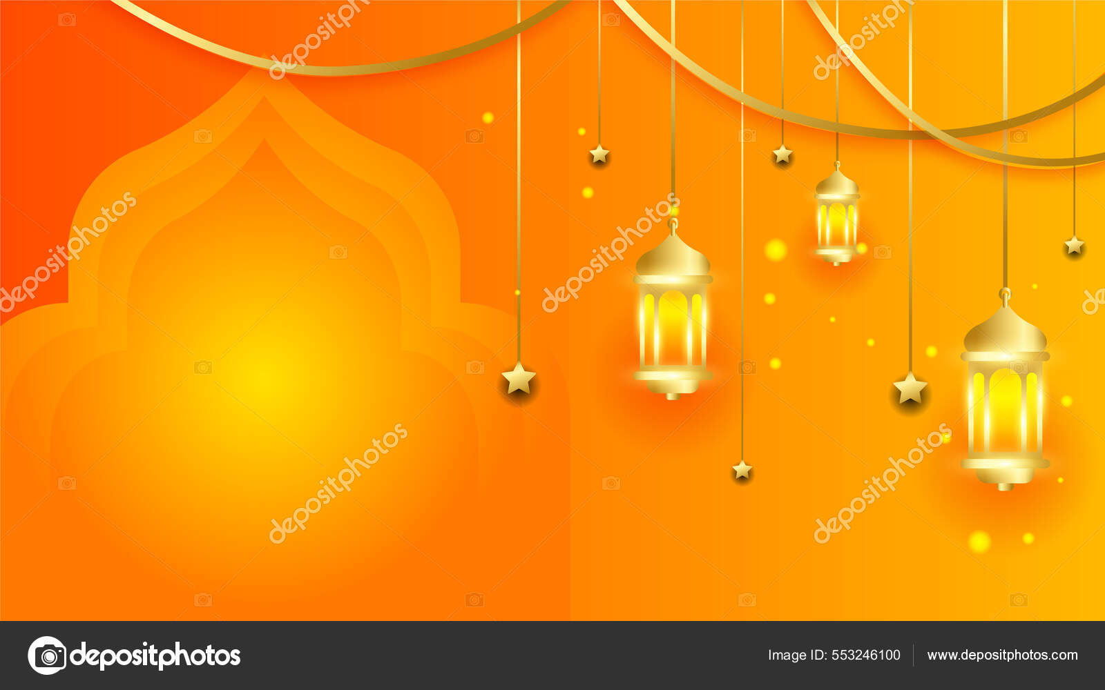 Abstrato Islâmico Ramadã Fundo Kareem Com Padrão Lanterna Lua Elemento  Vetor de ©salmanalfa 553246100, image size:1600x1000