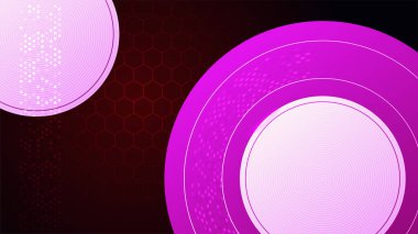 Geometrik gradyan mor Soyut Tasarım Arkaplanı