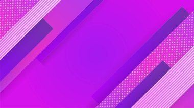 gradyan mor memphis geometrik Soyut Tasarım Arkaplanı