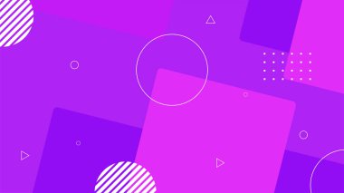 gradyan mavi memphis geometrik Soyut Tasarım Arkaplanı