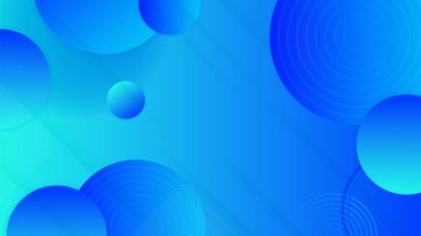 Modern mavi arka plan