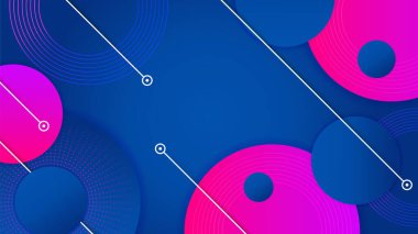 Modern mavi arka plan