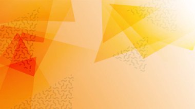 Posterler, afişler, iniş sayfası konsepti resmi için geometrik yaratıcı ve minimal gradyan kavramlara sahip soyut minimal turuncu arkaplan.