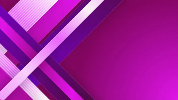 Geometric Gradient Purple Abstract Design Background — Stock Vector