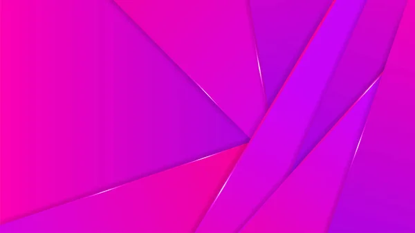 Gradiente Geométrico Rosa Roxo Abstrato Design Fundo — Vetor de Stock