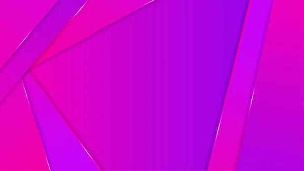 Геометрический Градиент Розовый Фиолетовый Абстрактный Дизайн — стоковый вектор