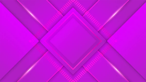 Modern Geometric Shape Purple Abstract Design Background — Stock Vector