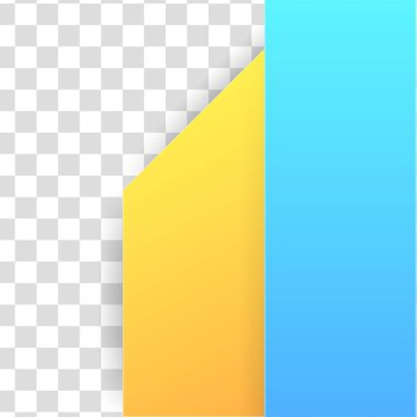 Gradyan şekli mavi sarı renkli satış sonrası tasarım şablonu arka planı