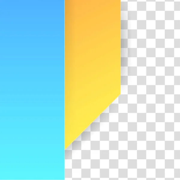 グラデーション状青黄色カラフルな販売ポストデザインテンプレート背景 — ストックベクタ