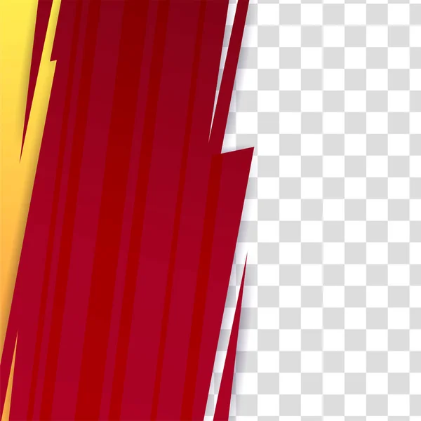 Flash Mezcla Rayas Rojo Amarillo Venta Colorido Post Diseño Plantilla — Archivo Imágenes Vectoriales