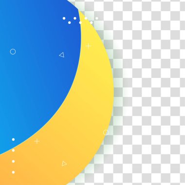 Dalga gradyanı mavi renkli satış sonrası tasarım şablonu arka planı