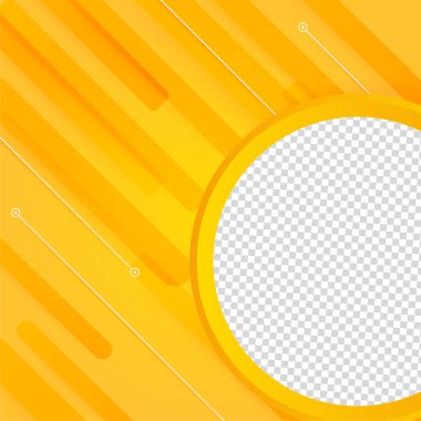 Gradyan çizgiler sarı renkli satış sonrası tasarım şablonu arka planı