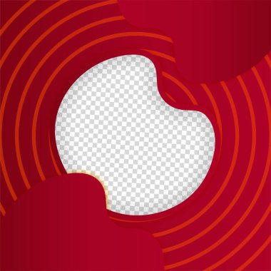 Gradyan dalga kırmızı renkli satış sonrası dizayn şablonu arka planı