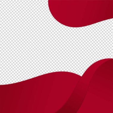 Bloob memphis transparant kırmızı renkli satış sonrası tasarım şablonu arka planı