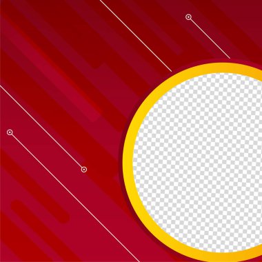 Gradyan çizgileri kırmızı renkli satış sonrası tasarım şablonu arka planı