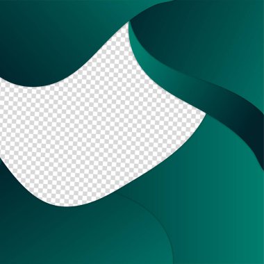 Bloob memphis transparant yeşil renkli satış sonrası tasarım şablonu arka planı