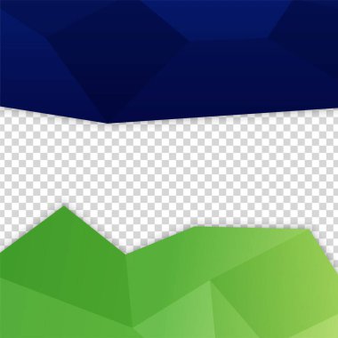 Gradyan şekli mavi yeşil renkli satış sonrası tasarım şablonu arka planı