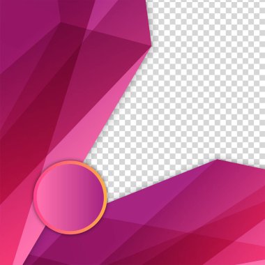 Gradyan şekli pembe renkli satış sonrası tasarım şablonu arka planı