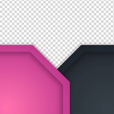 gradyan altıgen siyah pembe renkli satış sonrası tasarım şablonu arka planı