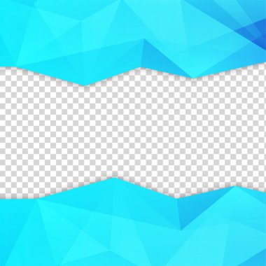 Gradyan şekil transparant mavi renkli satış sonrası tasarım şablonu arka planı