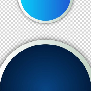 Dalga transparant mavi renkli satış sonrası tasarım şablonu arka planı