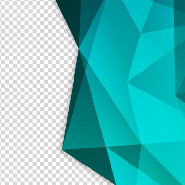 Gradyan şekil transparant yeşil renkli satış sonrası tasarım şablonu arka planı