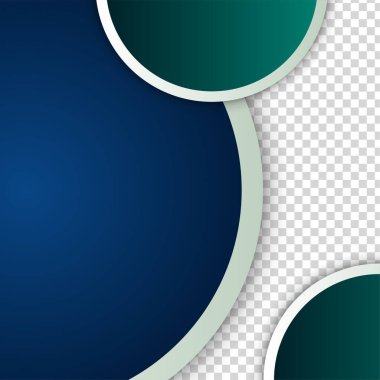 Dalga transparant mavi renkli satış sonrası tasarım şablonu arka planı