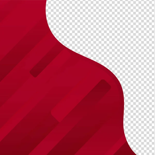 Modern Bloob Transparente Vermelho Colorido Venda Post Design Modelo Fundo — Vetor de Stock