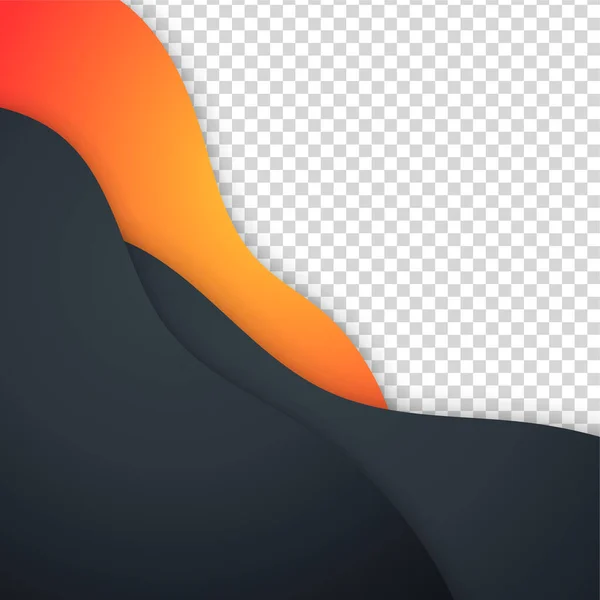 Moderne Blut Schwarz Orange Bunt Verkauf Post Design Vorlage Hintergrund — Stockvektor