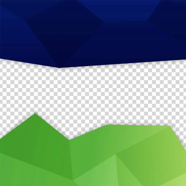 Gradienten Form Blau Grün Bunt Verkauf Post Design Vorlage Hintergrund — Stockvektor