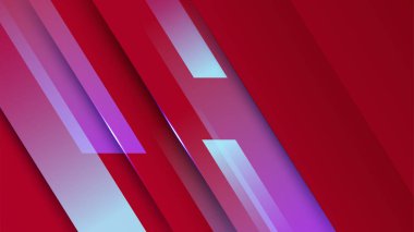 İş kırmızı renkli soyut tasarım Arkaplanı