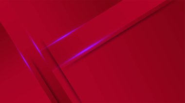 Teknoloji Kırmızı Renkli Soyut Tasarım Arkaplanı