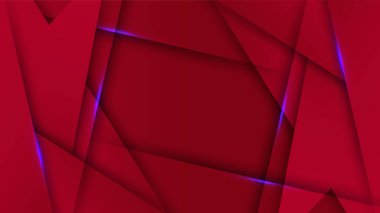 İş kırmızı renkli soyut tasarım Arkaplanı