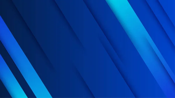 Minimalismo Gradiente Azul Geométrico Azul Colorido Abstrato Design Fundo —  Vetores de Stock