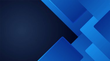 Şirket işi Mavi Renkli Soyut Tasarım Arkaplanı