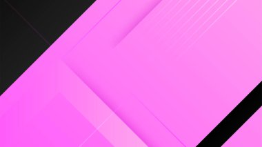 Modern Teknoloji Mor Renkli Soyut Tasarım Arkaplanı