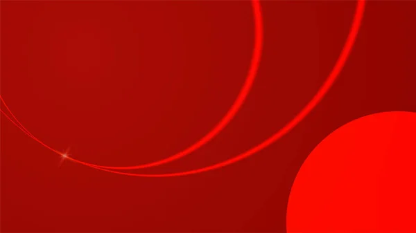 Kreis Geometrische Rot Bunte Abstrakte Design Hintergrund — Stockvektor