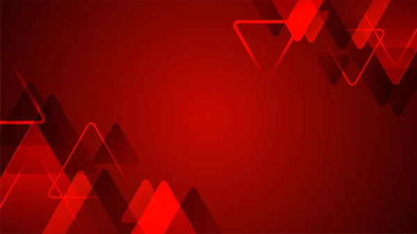 Сучасний Градієнт Геометричний Червоний Барвистий Абстрактний Дизайн Фон — стоковий вектор